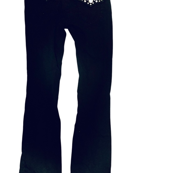 Miss Chic Black Jeans Size 9 - Picture 10 of 11